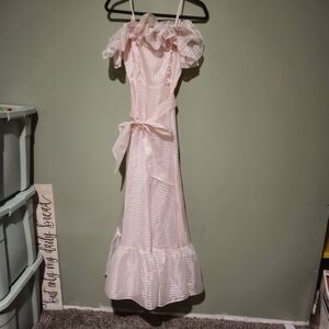Vintage Roberta Pink Dress Size 7/8